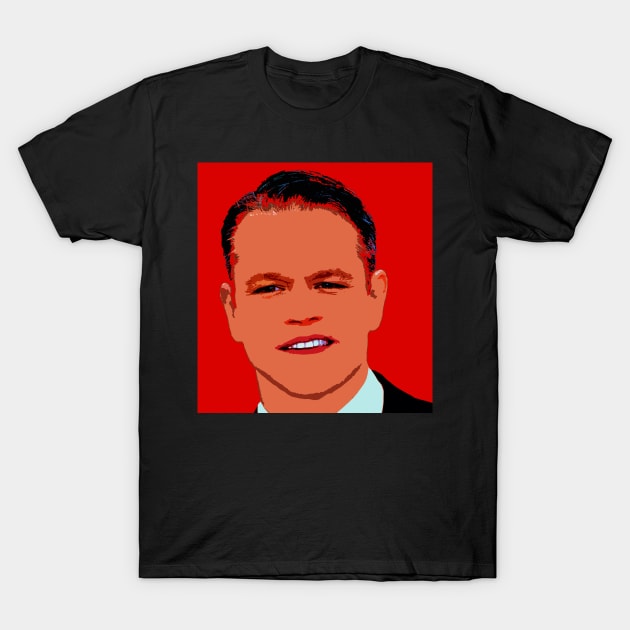 matt damon T-Shirt by oryan80